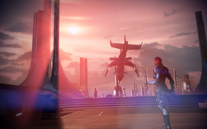 A selection of screenshots from the Mass Effect series - My, Mass effect, Screenshot, Longpost, Games, Computer games