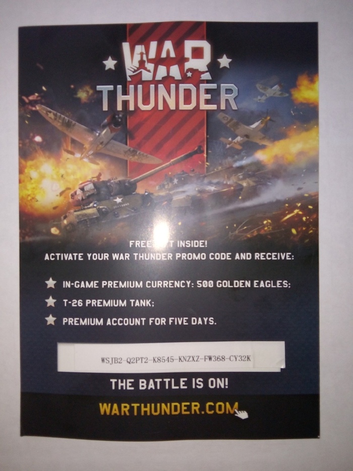  War Thunder War Thunder, , -
