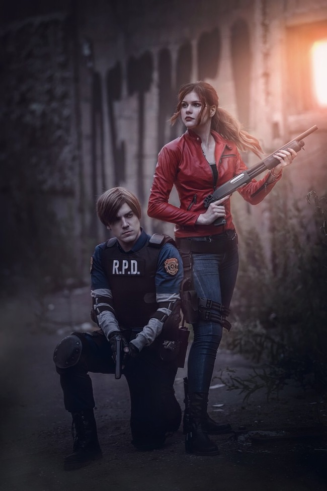 Cosplay : Resident Evil 2. - Cosplay, Zombie, Longpost, Resident Evil 2: Remake, Claire redfield, Leon Kennedy