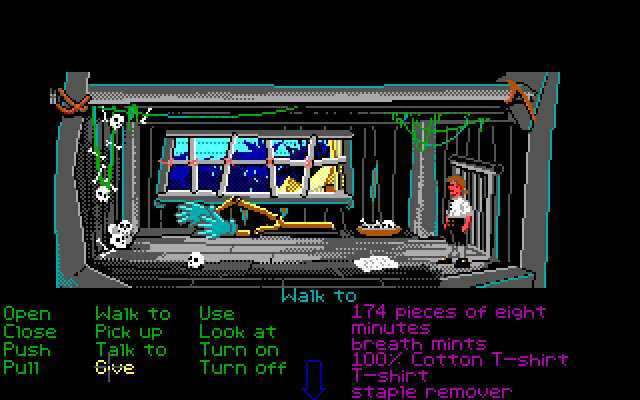 The Secret of Monkey Island. Part 2 - My, 1990, Passing, Monkey Island, Lucasfilm Games, DOS games, Quest, Retro Games, Computer games, Longpost