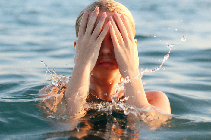 Somewhere in the depths of the sea - My, Sea, The photo, Girls