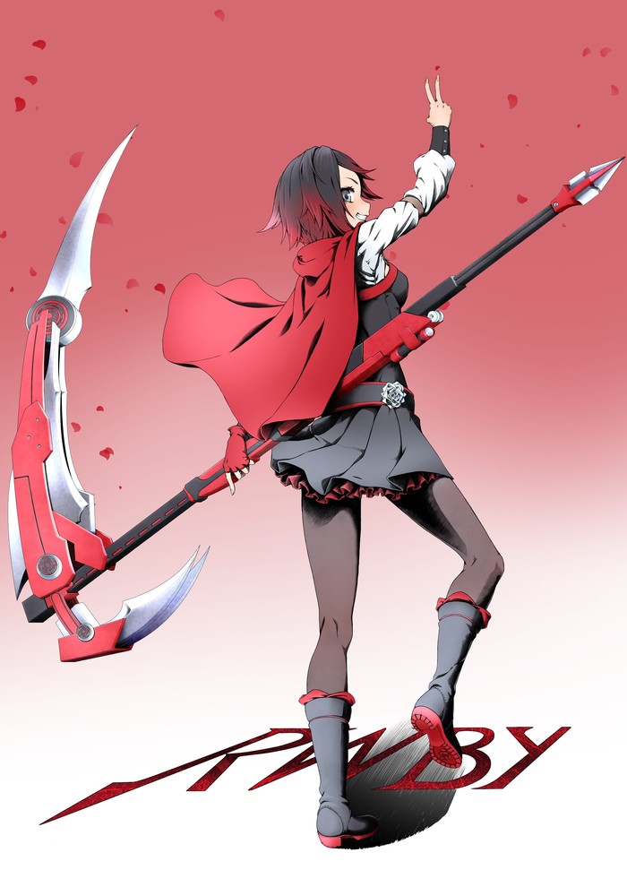 Ruby Rose #5 - RWBY, Ruby rose, Anime art, Not anime, Art, Serials