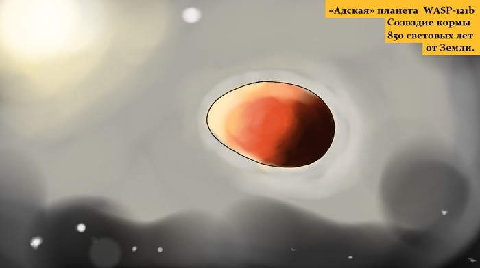 News # 234 Astronomers have discovered a planet in the form of an egg. - My, Joke, Comics, Humor, news, Space