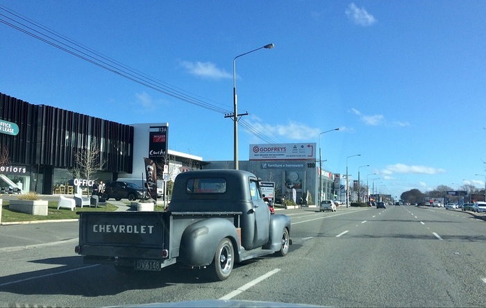Let's drive our city Chevrolet Truck 1950 - My, , Chevrolet, Pickup, American auto industry