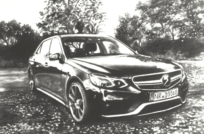 Рисунок мерседесса е класса