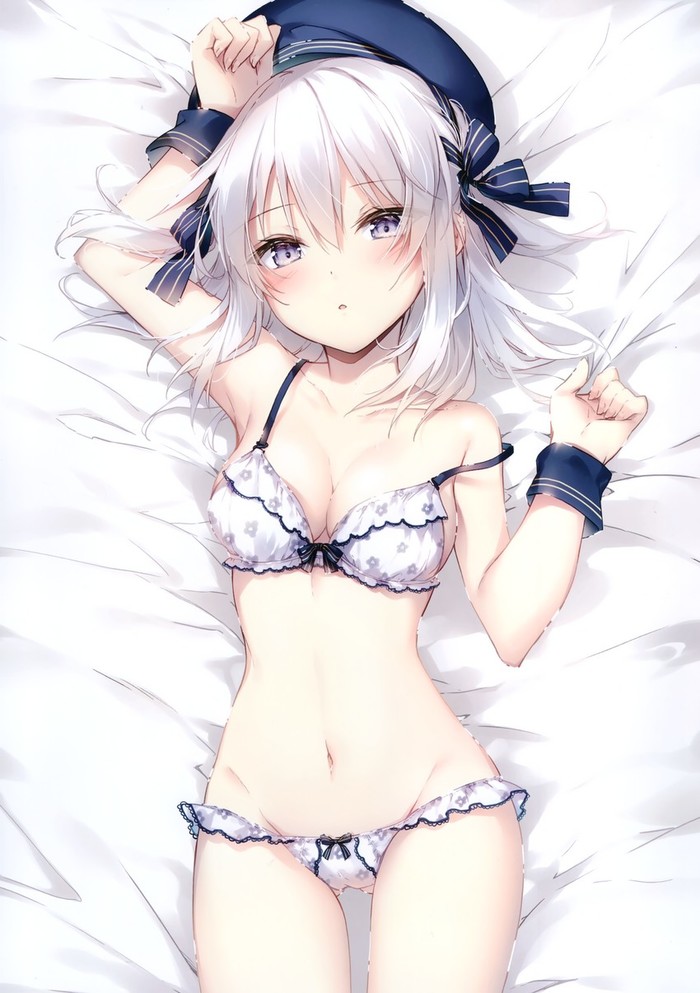 Anime Art - NSFW, Anime, Anime art, Emori Miku Project, Ezuki luna, Underwear, Breast