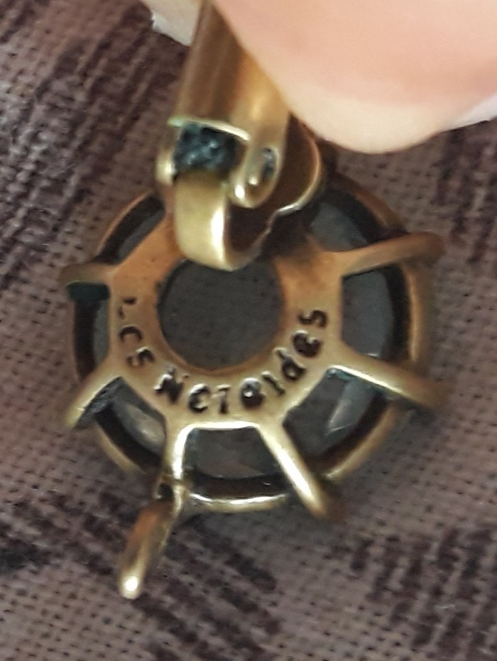 Marking, hallmarks, stone (LC 5 NC 7 ldes) earrings, maybe someone knows the country, the manufacturer, what these numbers mean, maybe antiques? - Earrings, My, Longpost, Antiquarian