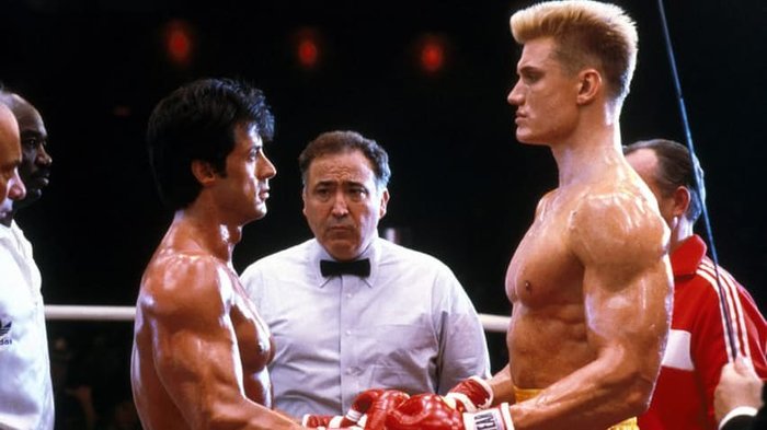 Cobretti and Rocky - Video, Longpost, Past, Memory, Music, Rocky, Rocky Balboa, Ivan Drago, Sylvester Stallone, Dolph Lundgren