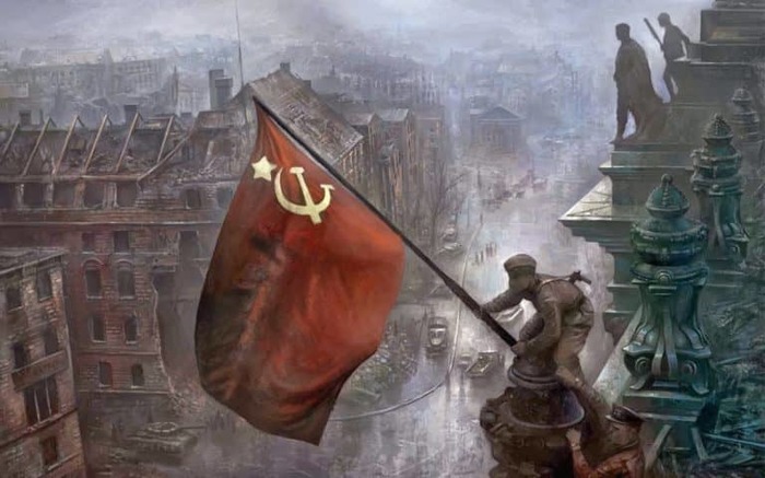 Turkish Dagestani Abdulkhakim Ismalov, who sewed up the Soviet flag to the parliament building in the German capital Berlin! - My, , the USSR, Red Army, the Red Square