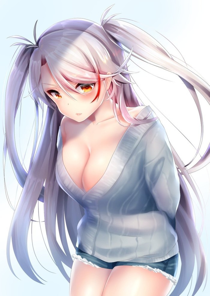 Prinz Eugen - Azur Lane, Prinz Eugen, Sweater, Sugoi Dekai, Anime Art, Аниме, Арт