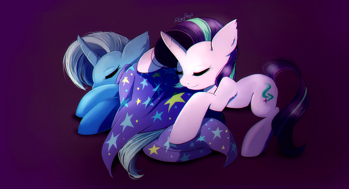    My Little Pony, Ponyart, Starlight Glimmer, Trixie