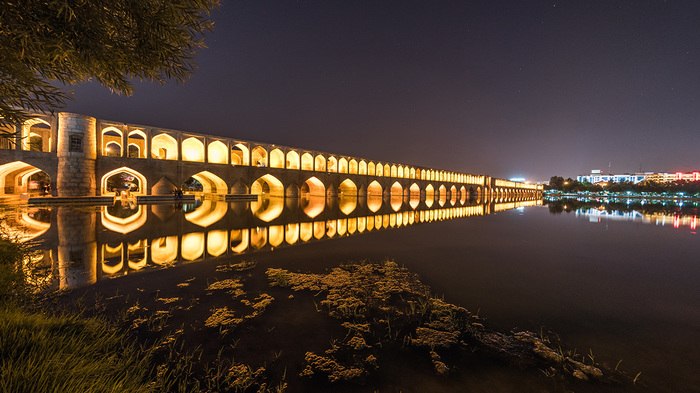 Bridge in Isfahan, Iran. - Iran, Isfahan, Bridge, Architecture