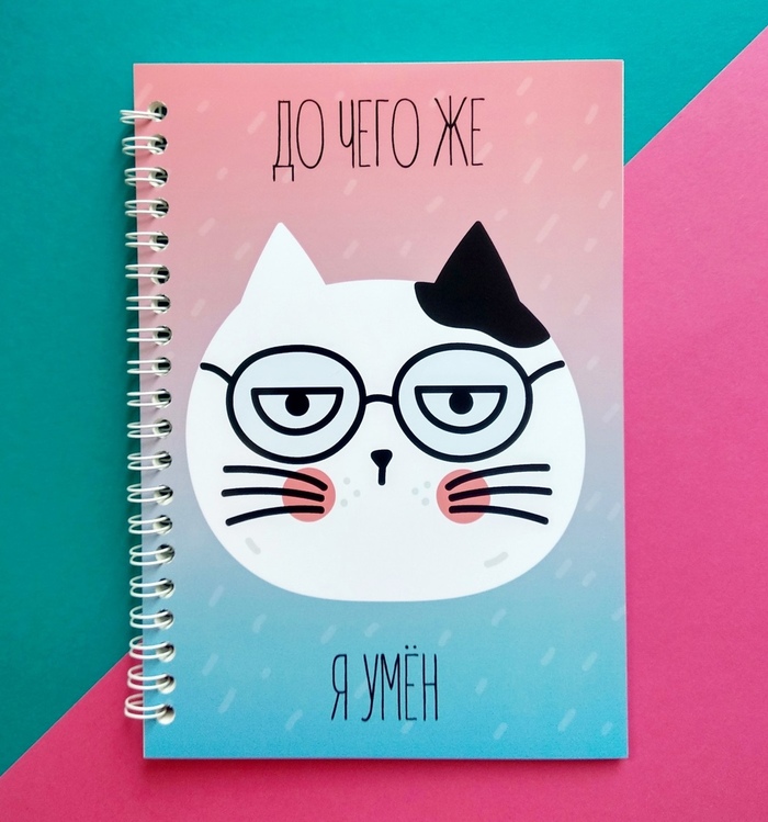 New notebooks! - Illustrations, cat, Longpost, My