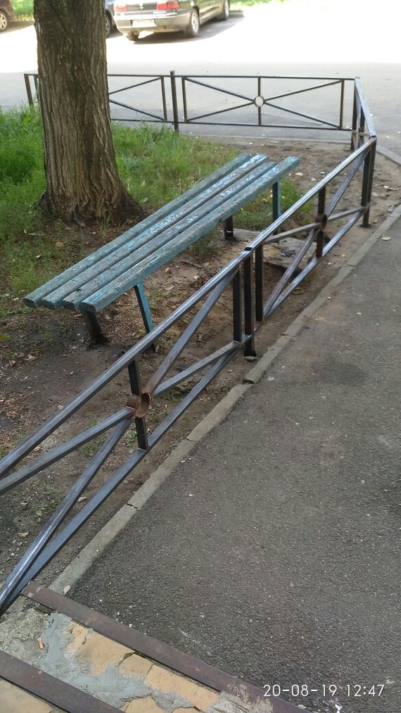 Masters of all trades. - Voronezh, Bench, Fence