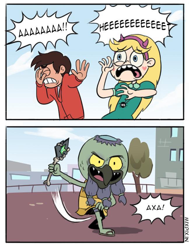 Star vs. the Forces of Evil Comic (Unexpected) - Star vs Forces of Evil, Comics, Humor, Longpost, Marco diaz, Star butterfly, Ludo, Animated series, Moringmark