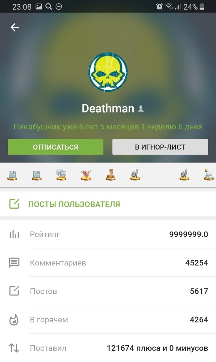 @Deadthman 10 000 000 - Юбилей, Поздравление, Длиннопост, Deathman