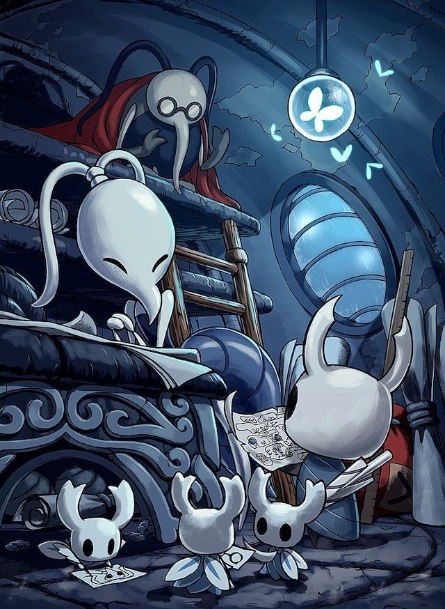 In the card store - Hollow knight, Video game