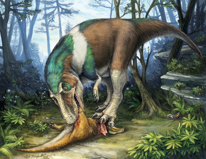 Gorgosaurus - Динозавры, Еда, Хищник, Лес