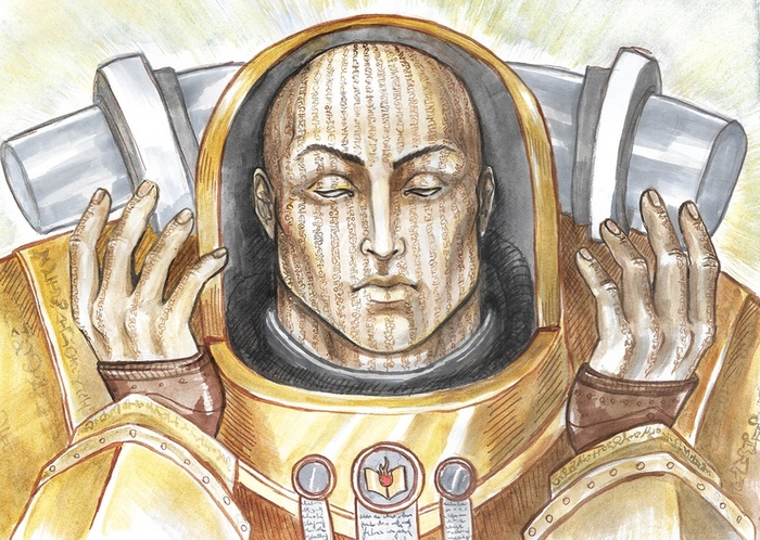What did the Emperor of Mankind say to the primarchs about the warp? - My, Warhammer 40k, Imperium, , Primarchs, Horus heresy