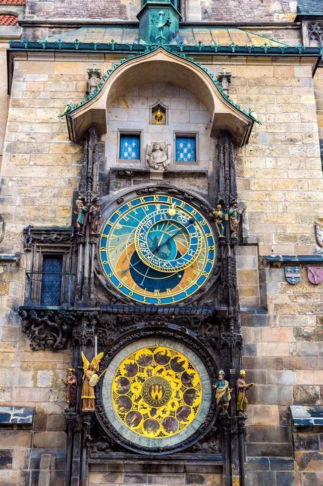 Prague chimes - Prague, Astronomy, Clock, Town hall, The photo