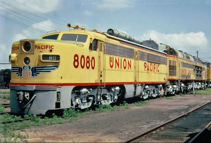 Газотурбовозы union pacific. | Пикабу