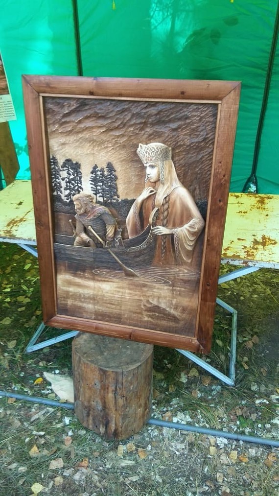 Ready-made pictures of the participants of the Tomsk Ax holiday. - Ax Festival, Wood carving, Longpost