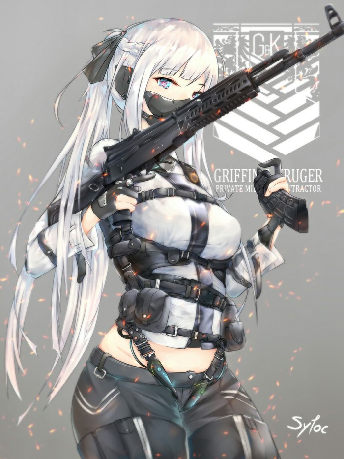  Anime Art, , -12, Girls Frontline