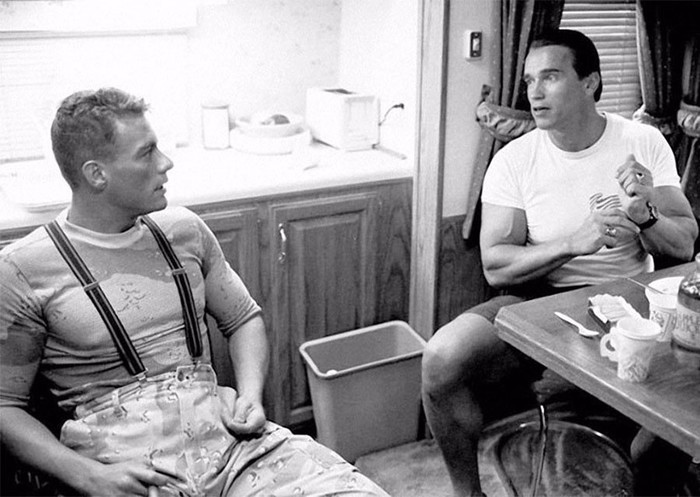 Two photos - Predator, Movies, Jean-Claude Van Damme, Arnold Schwarzenegger, Video, Longpost, Predator (film)