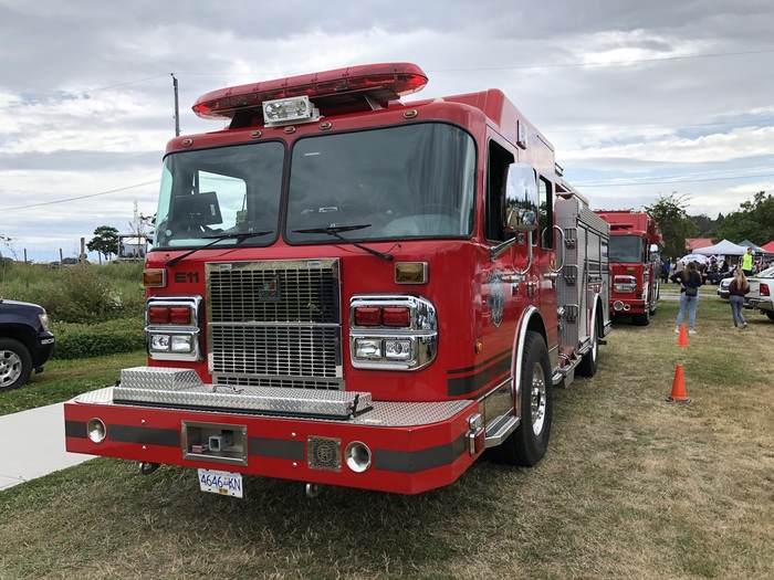 Fire engine - My, Fire engine, Fire, Car, Canada, USA, beauty, Longpost