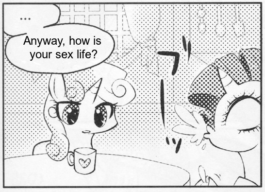 Anyway - My Little Pony, Rarity, Sweetie Belle, The room, MLP Edge