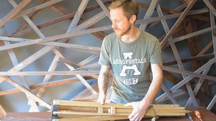 Лофтовый светильник из советского ХЛАМА. Своими руками, Лофт, Реставрация, Работа с деревом, Переделка, Светильник, Творчество, Видео, Длиннопост, Блошиный рынок