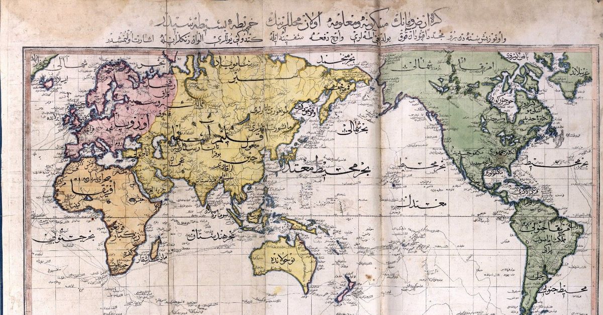 Мир в 1800. Карта Европы 1803 года.