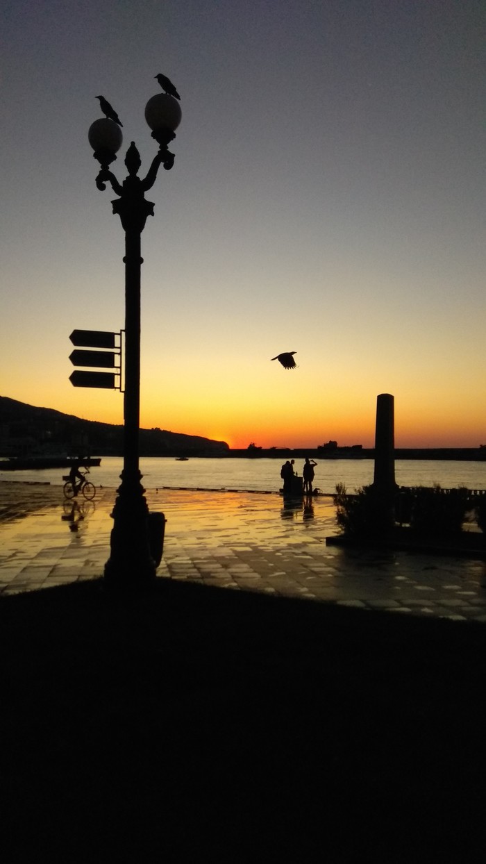 Yalta, sunrise - My, Yalta, No filters, Sunrise, Sunrise