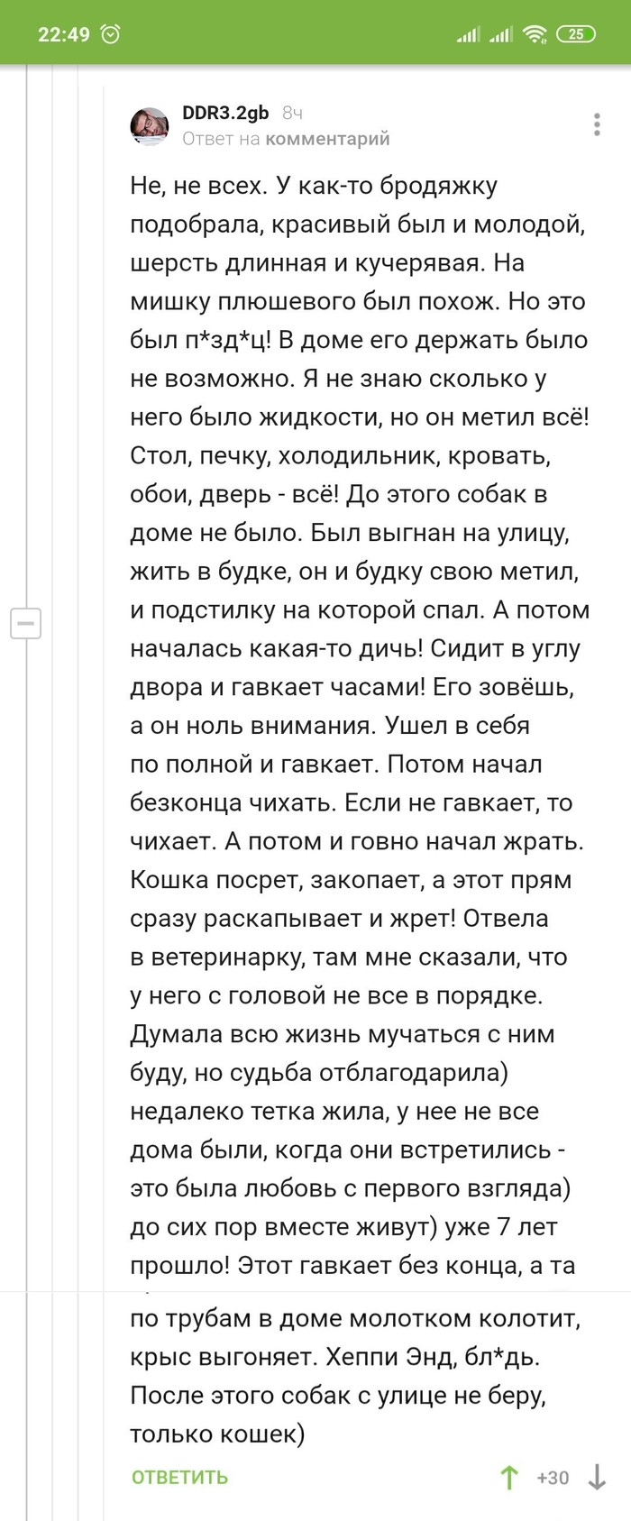 Happy end)) - Comments on Peekaboo, Screenshot, Dog, Longpost