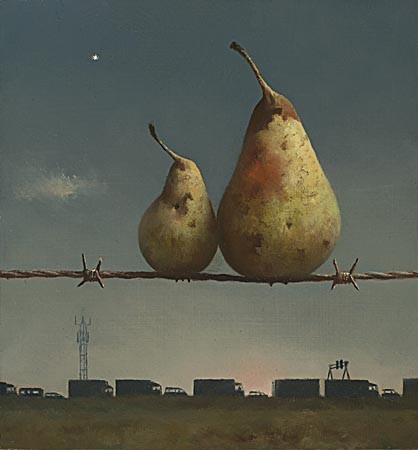 Груши - Арт, Рисунок, Подборка, Груша, Marius Van Dokkum, Длиннопост