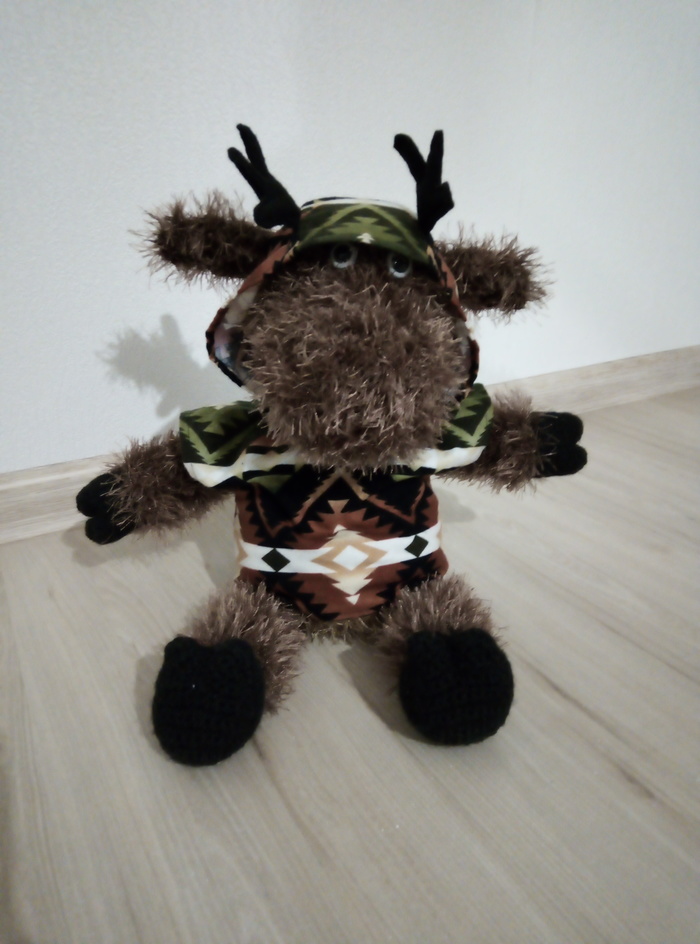 Elk - Elk, Soft toy, Longpost