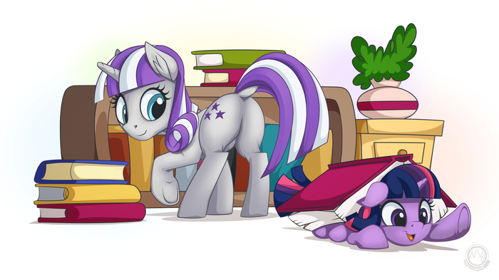 Твайлайт с мамой - My Little Pony, PonyArt, Twilight sparkle, Twilight Velvet, Mysticalpha