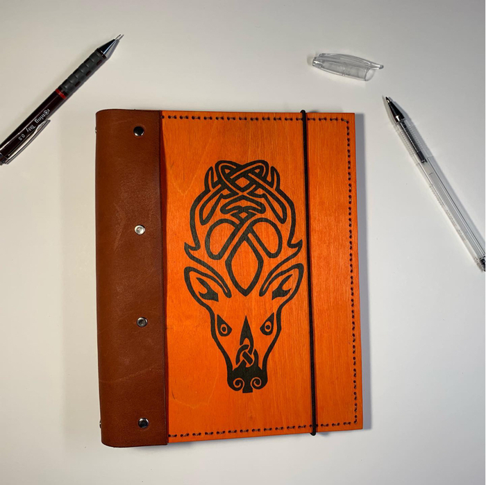 Diary straight out of Skyrim - My, Creation, With your own hands, Diary, Longpost