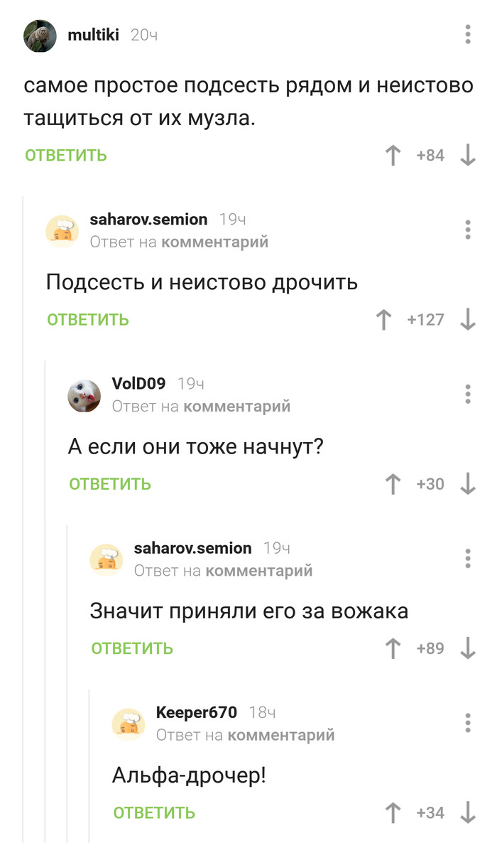 Альфа-дрочер!