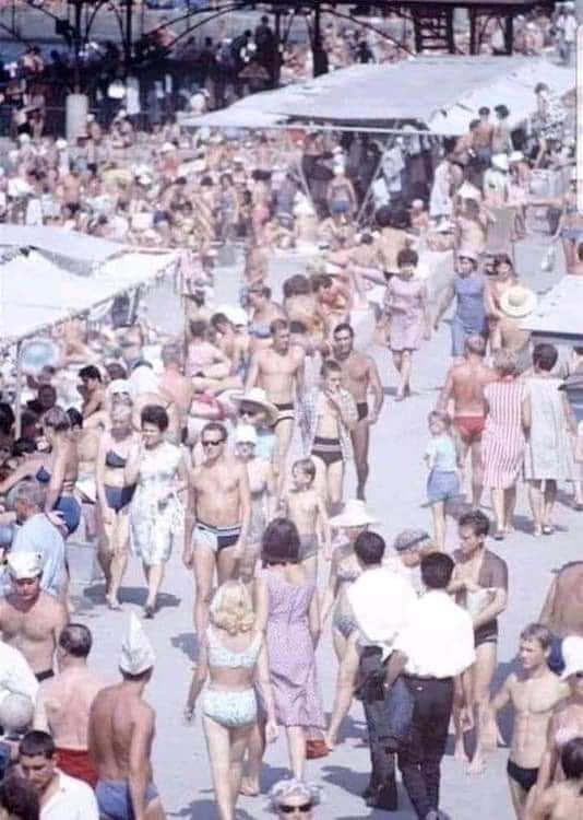Random photo from the beach from the distant 60s - The photo, 60s-70s, , Fullness