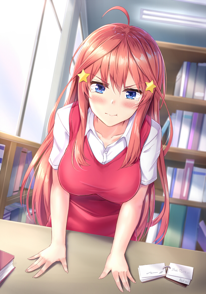 Itsuki Nakano (The Quintessential Quintuplets) - Anime, Anime art, The Quintessential Quintuplets, Gotoubun no hanayome, Nakano Itsuki, Pixiv