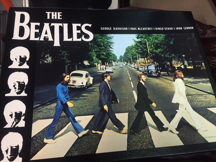 How I collected the Beatles - My, Puzzle, The beatles, Poster, Abbey Road, Paul McCartney, John Lennon, Ringo Starr, George Harrison, Longpost