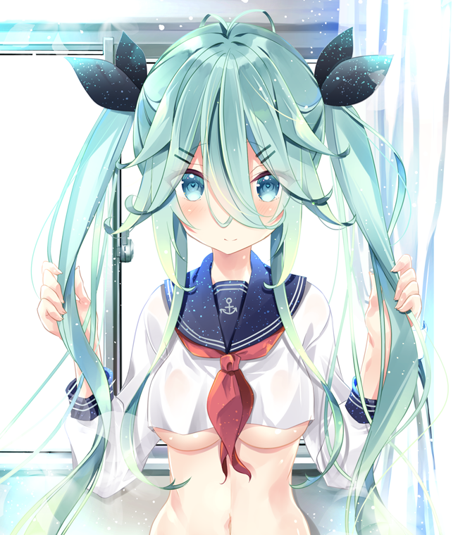 Anime Art - NSFW, Аниме, Anime Art, Kantai Collection, Yamakaze