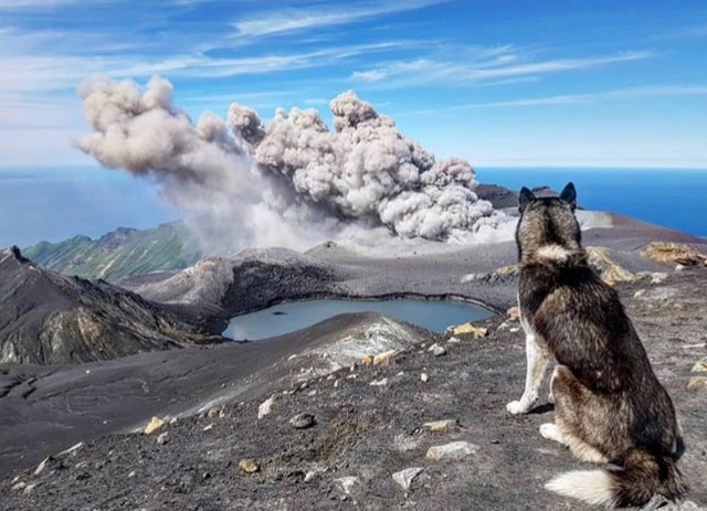 Volcanoes are scary, but beautiful... - Volcano, Kurile Islands, , Travels, Longpost, Sakhalin, Ebeko Volcano, , Tyatya Volcano