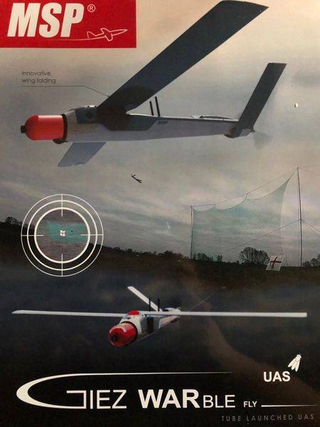 Polish loitering ammunition Giez WARble Fly - Aviation, Poland, Drone, Armament, Video