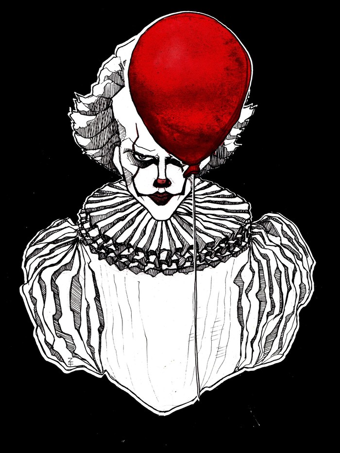 Let's play? - My, It, It 2, Illustrations, Pennywise, Stephen King, IT, Art