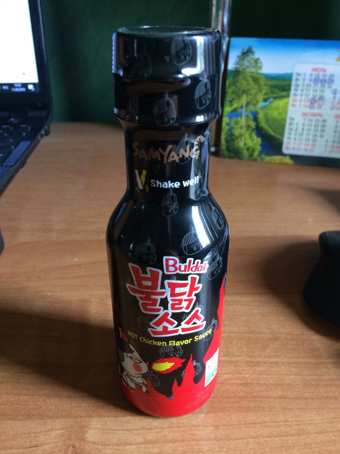 HOT SAUCE WITH CHICKEN BULDAK SAMYANG TASTE. - My, Spicy sauce, Samyang, Longpost, Doshirakology