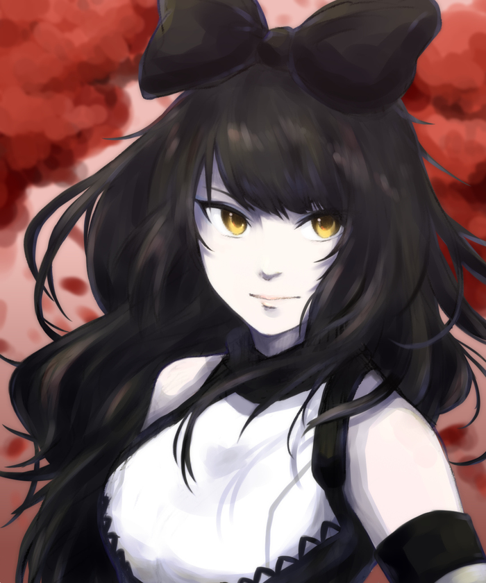 Blake Belladonna by Miyata - RWBY, Арт, Blake Belladonna, Anime Art, Не аниме, Сериалы, Pixiv