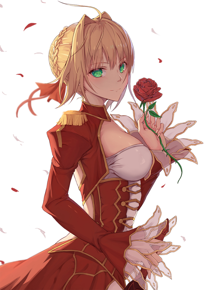 Nero Claudius byRafaelMMM , , Anime Art, Fate, Fate-extra, Fate Grand Order, Nero Claudius, Pixiv