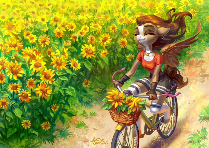 Sunflower Field My Little Pony, Original Character, , , Holivi